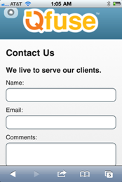 Qfuse - Contact Form